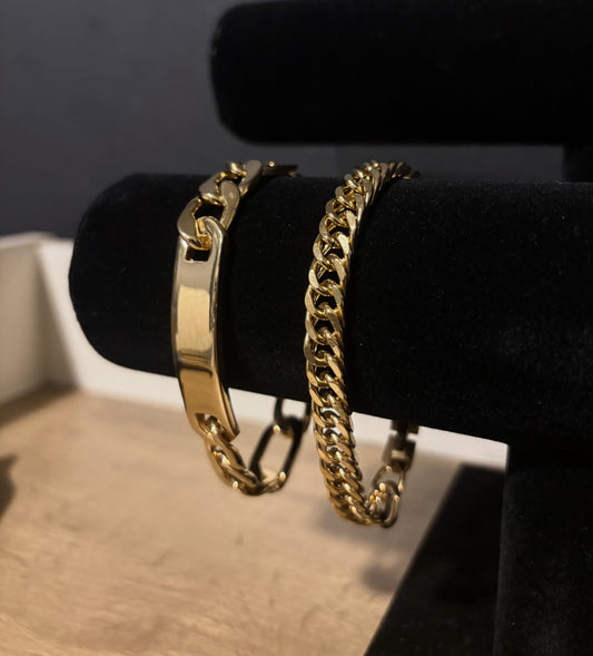 Pulseras Doble Grumet y Cartier