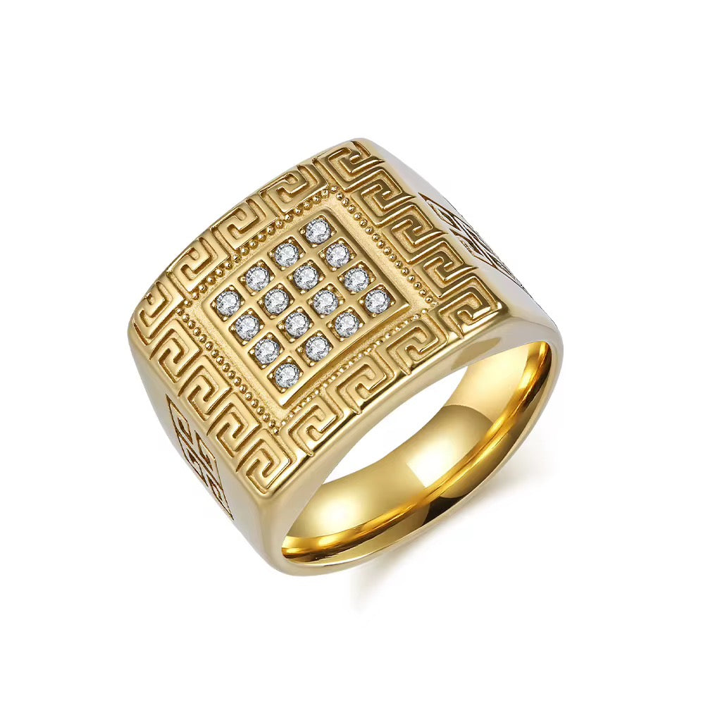 Anillo Versace Ice