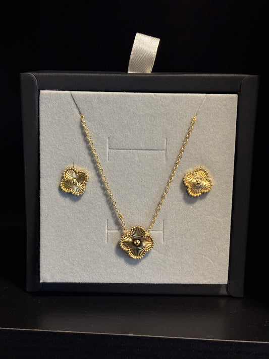 Conjunto Trébol Gold