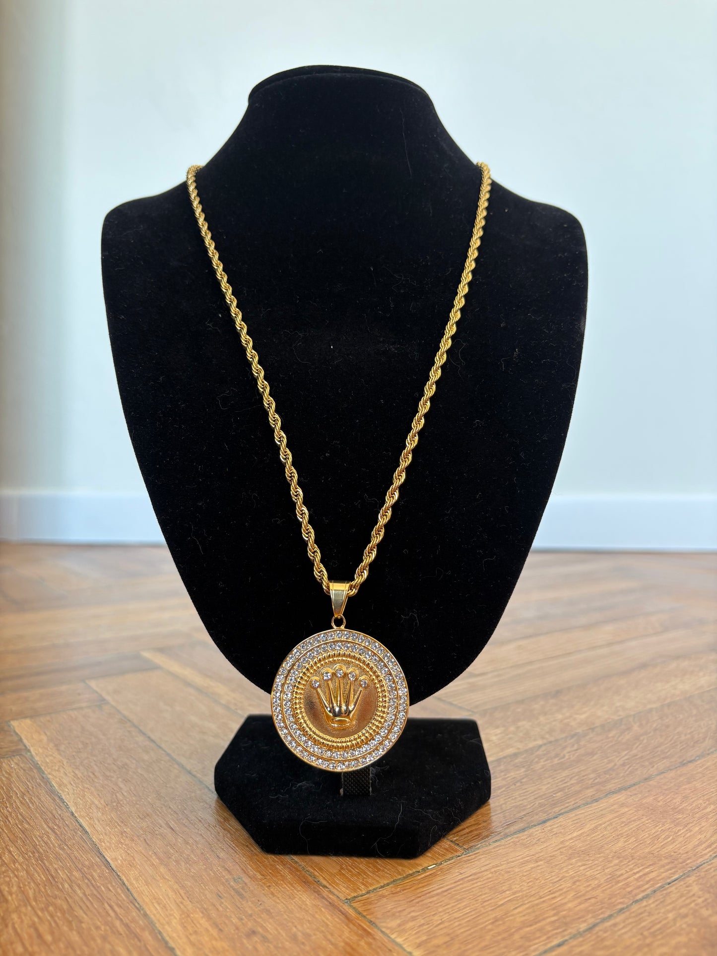 Medalla Rolex Ice Gold