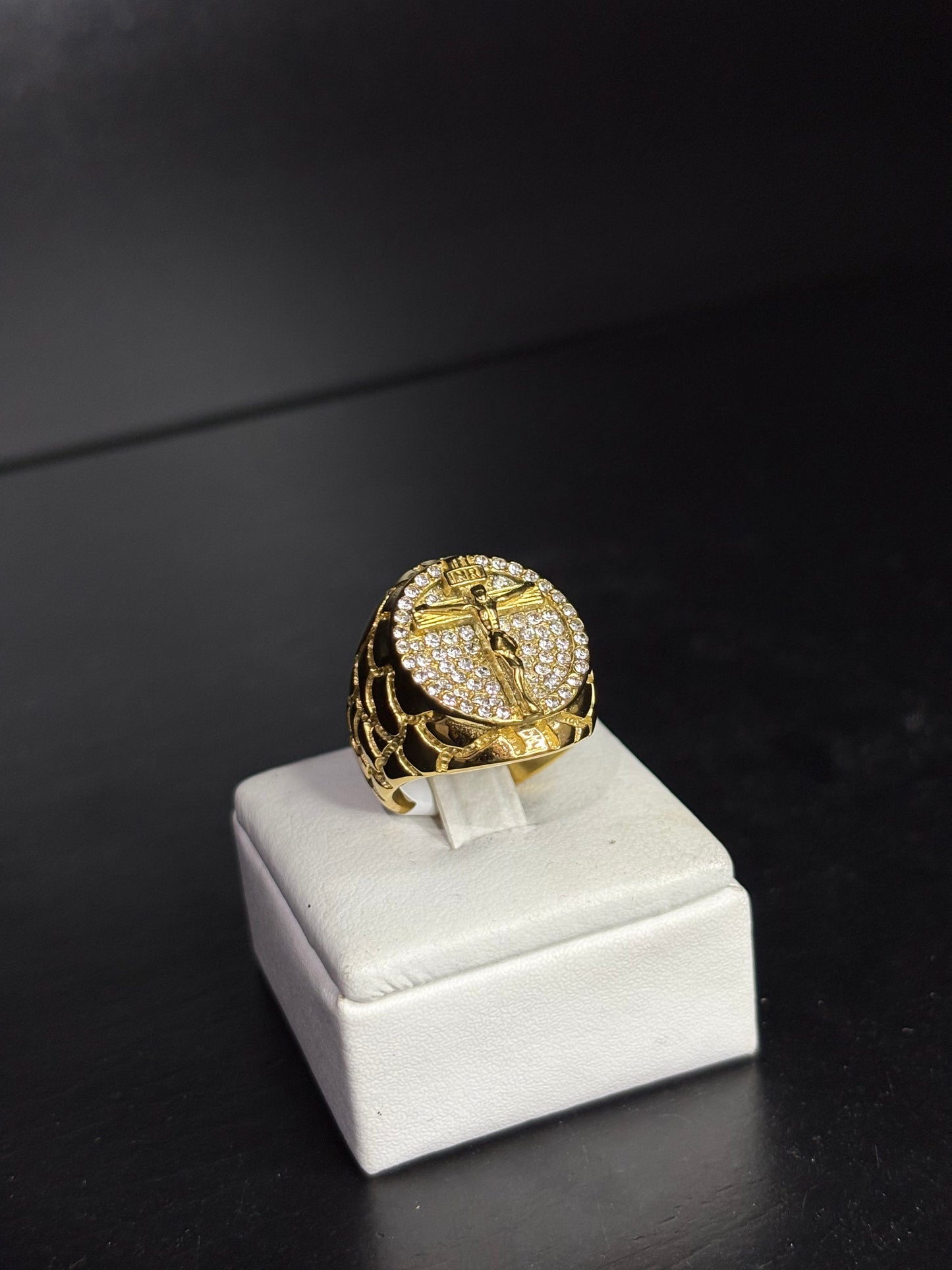 Anillo Cruz Gold