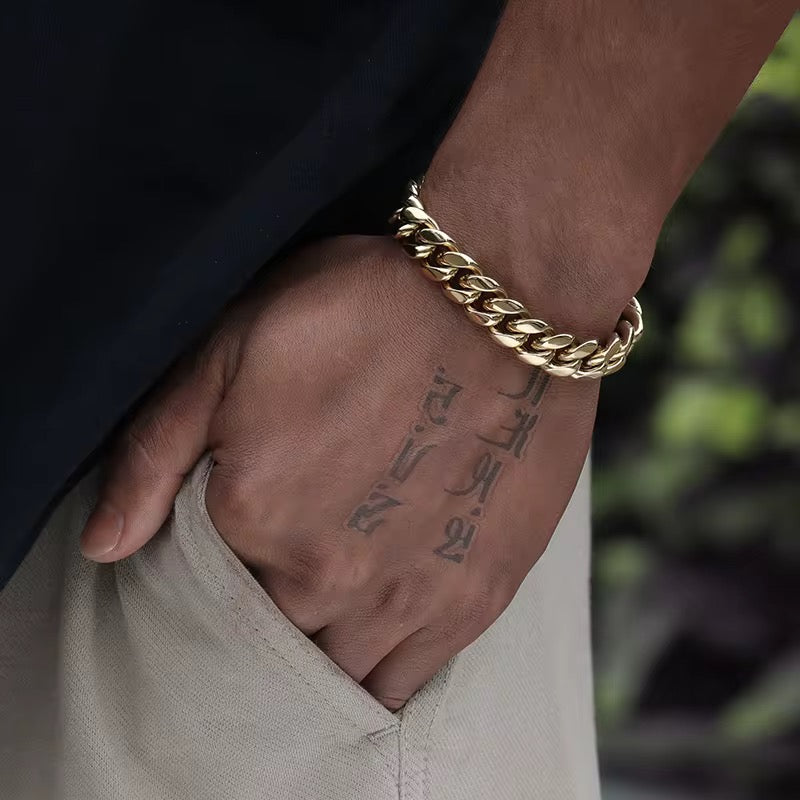 Pulsera Cubana Cierre caja