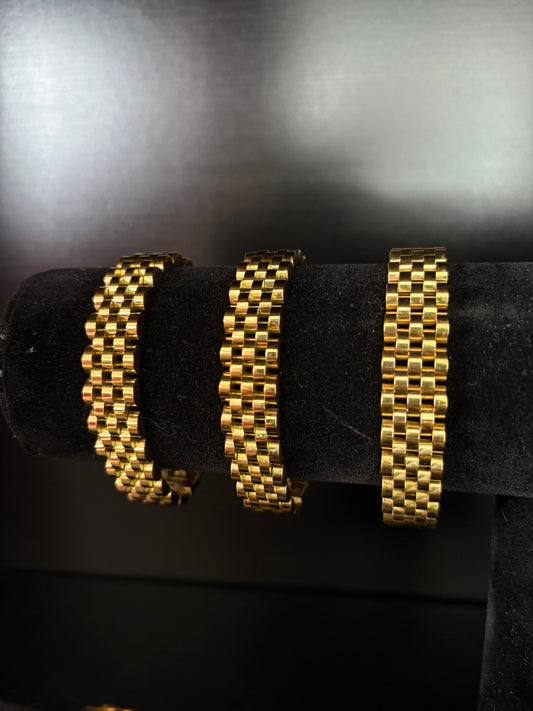 Pulsera Malla Reloj XL Gold