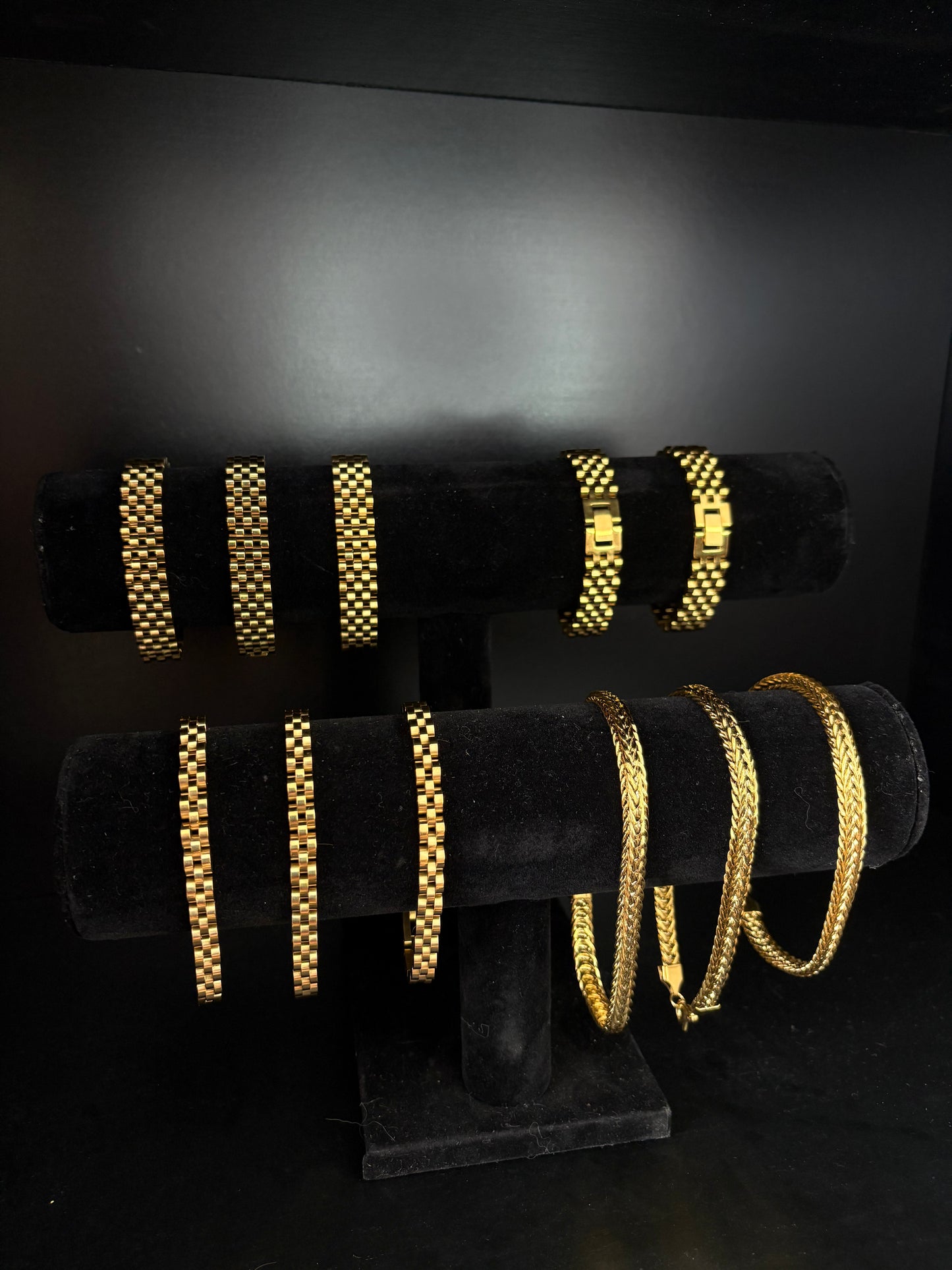 Pulsera Malla Reloj XL Gold